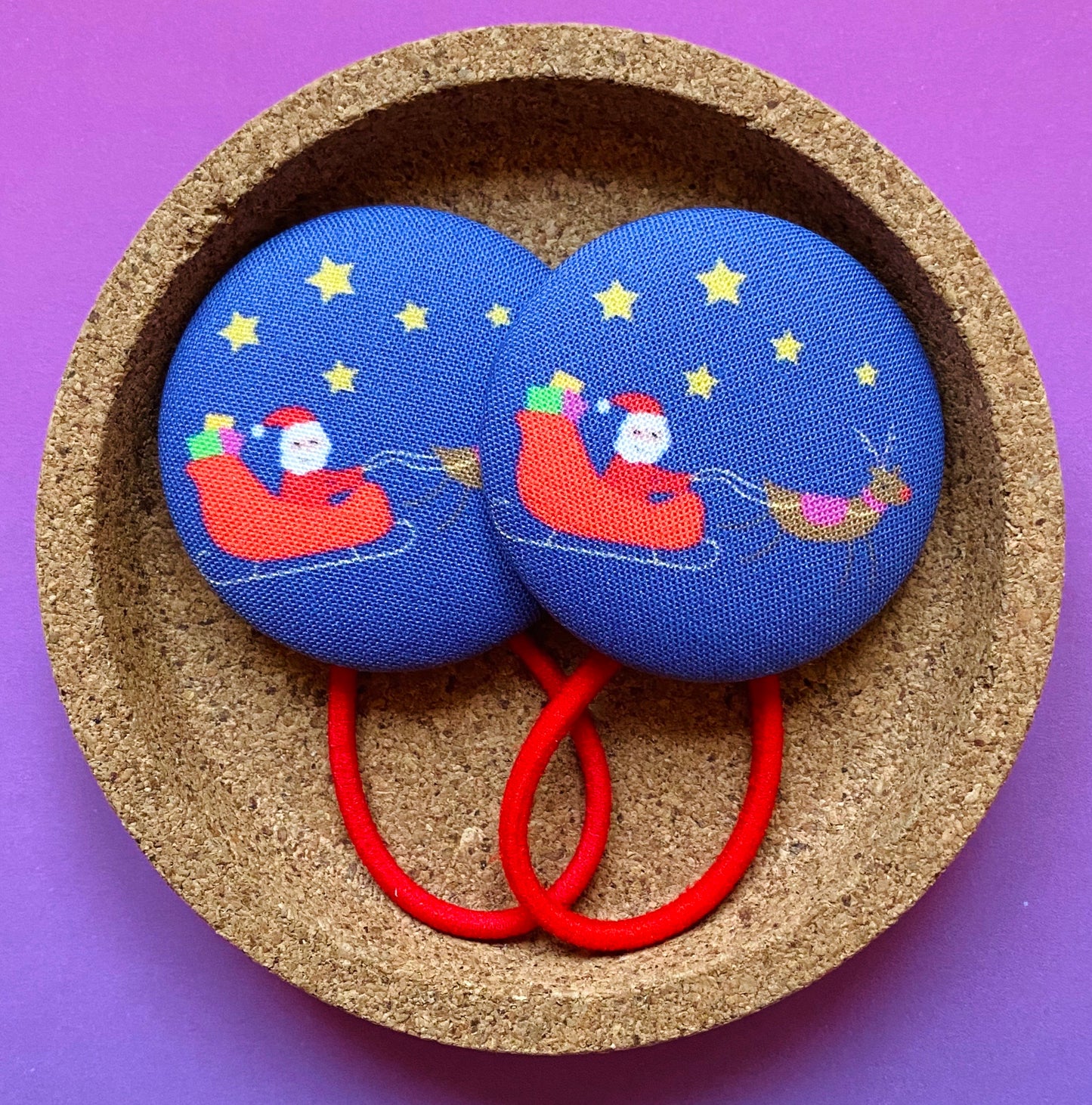 Colourful Santa & Sleigh
