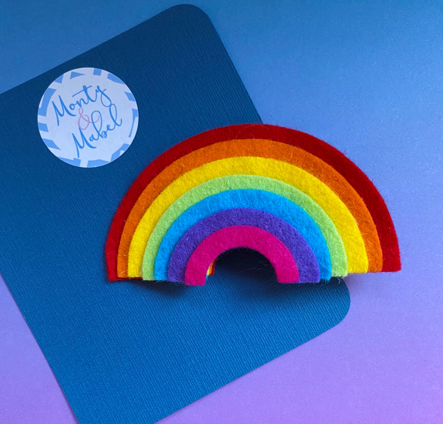 Large Felt Rainbow