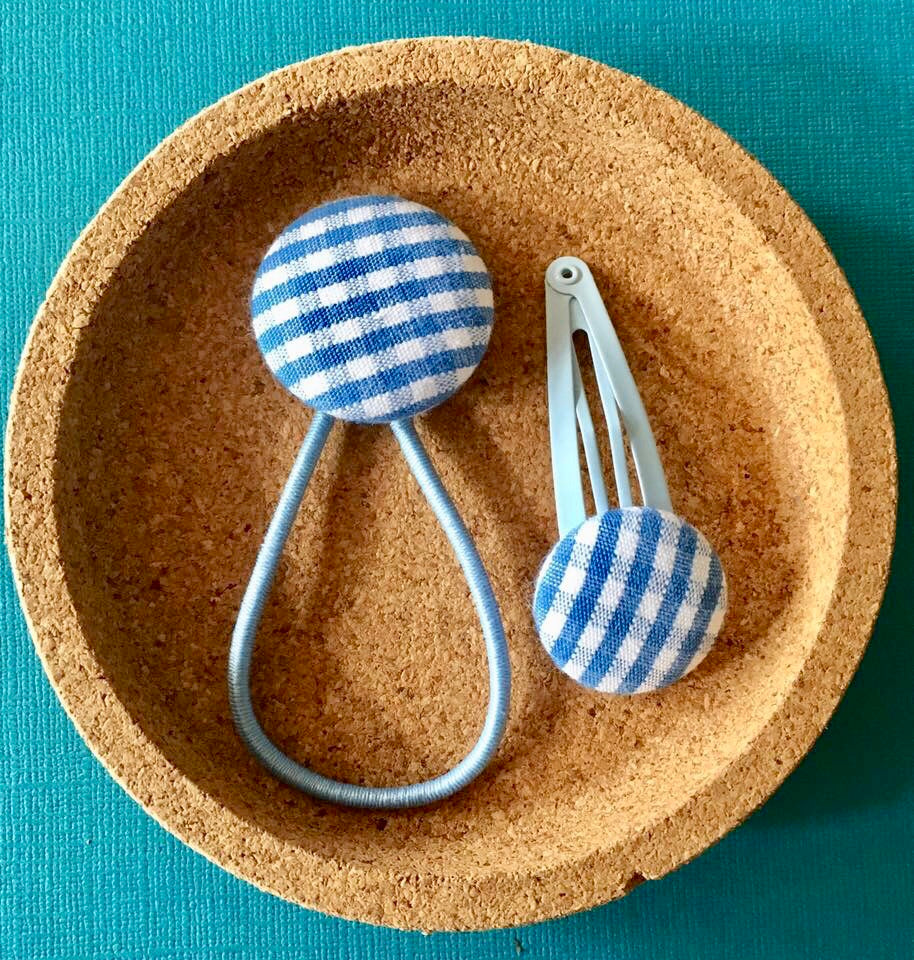 Pale Blue Gingham