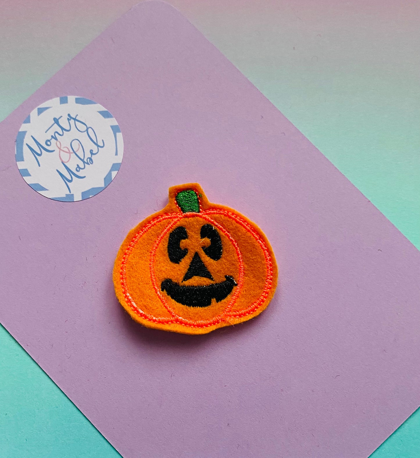 Sale: Large Pumpkin Feltie