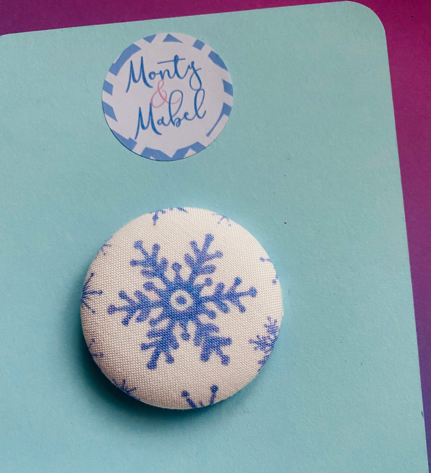 Sale: Snowflake Large Bobble (Single)