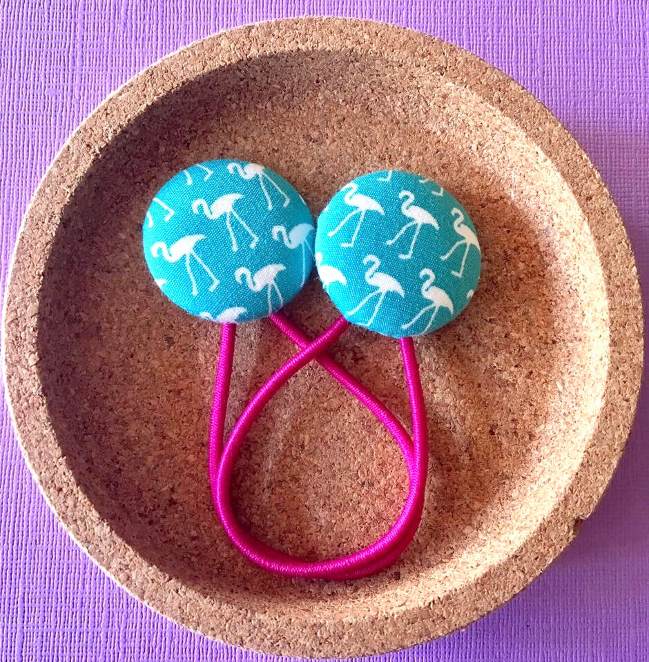 Blue Flamingoes