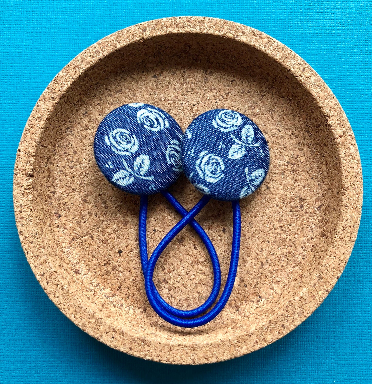 Dark Denim Rose