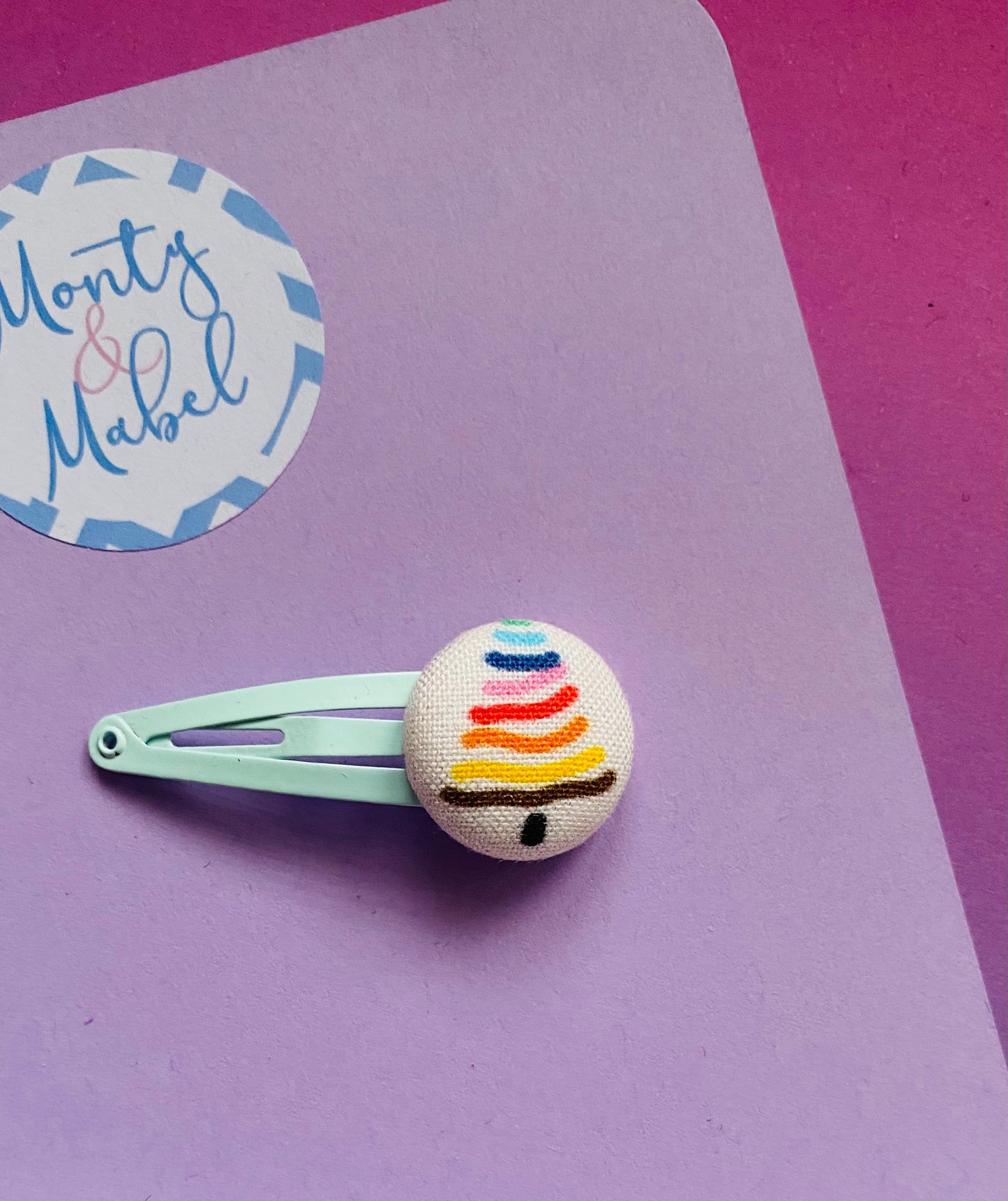 Sale: Rainbow Christmas Tree Tiny Clip (Single)