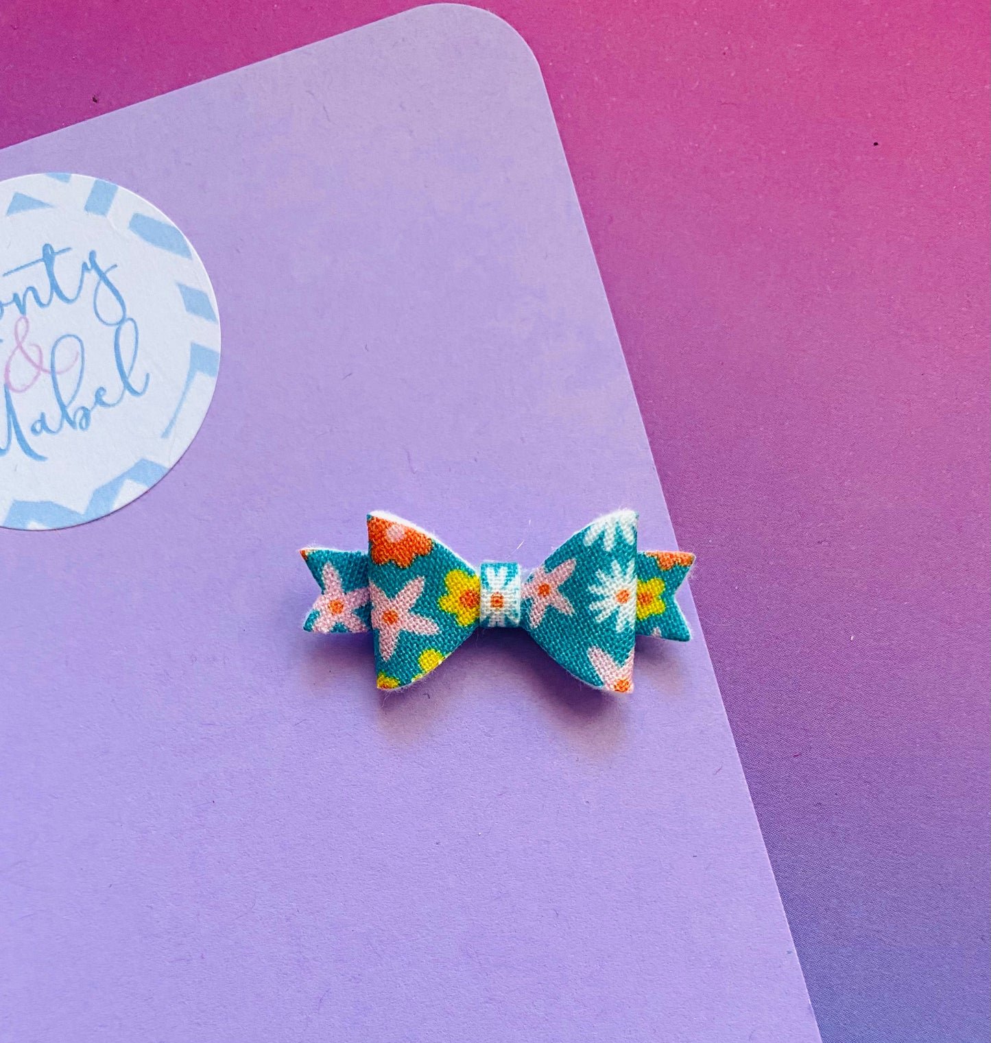 Sale: Dahlia Diddy Bow Fringe Clip