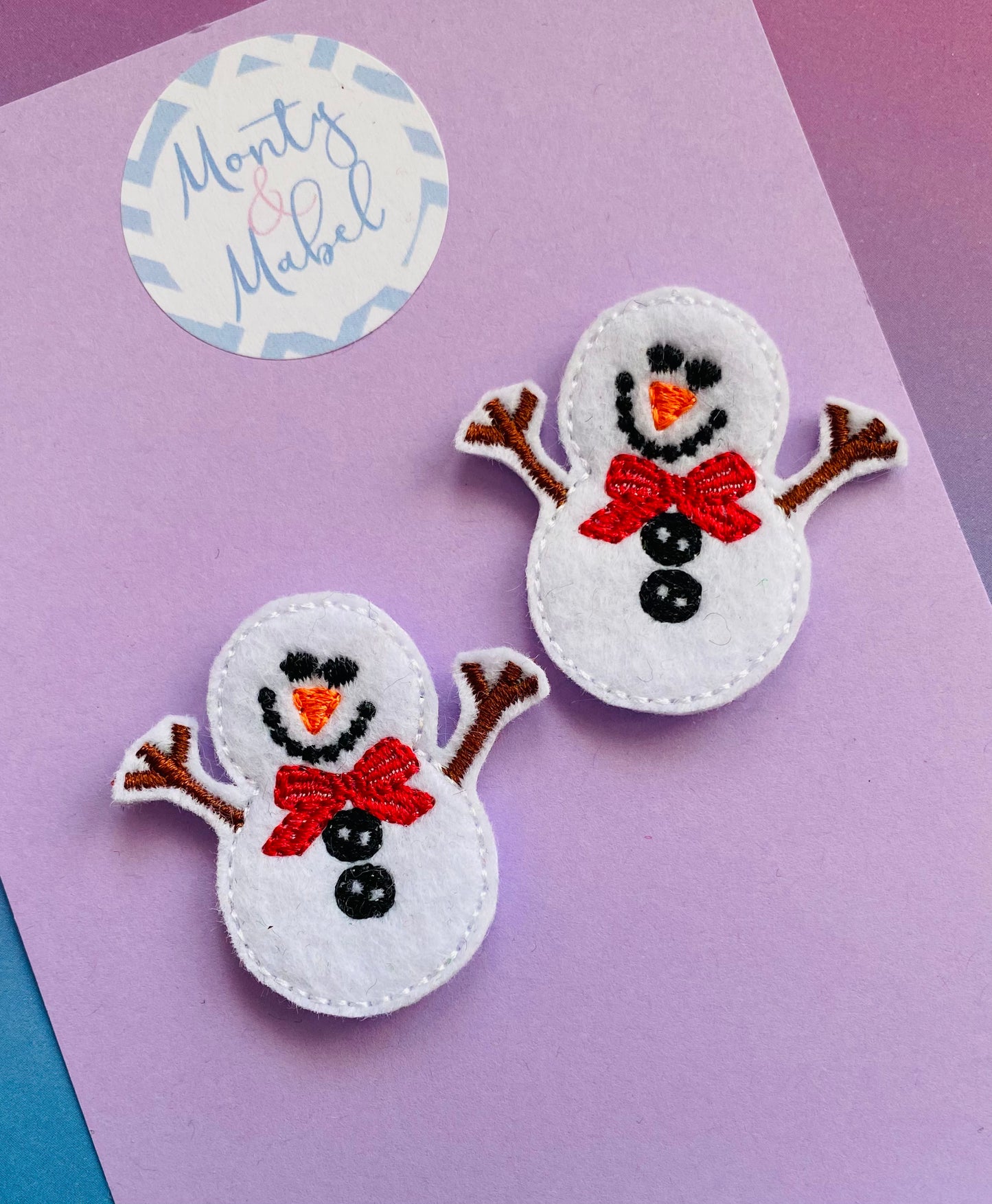 Sale: Snowman Feltie