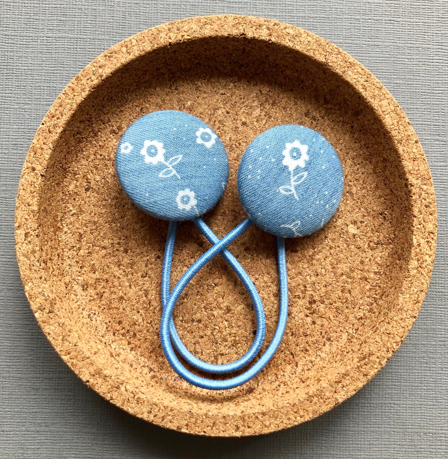 Chambray Denim Rose