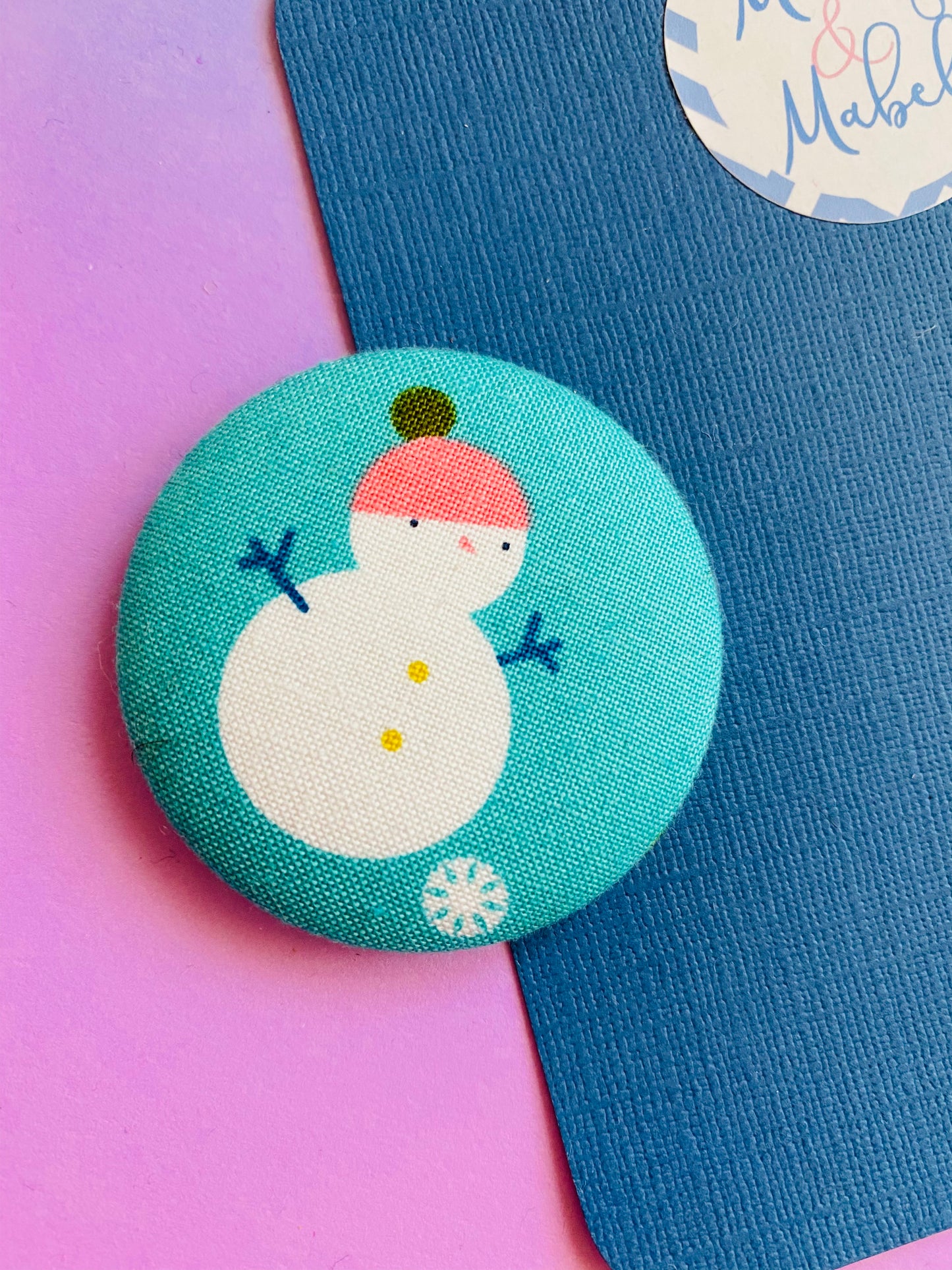 Sale: Snowman Large Bobble (Single)