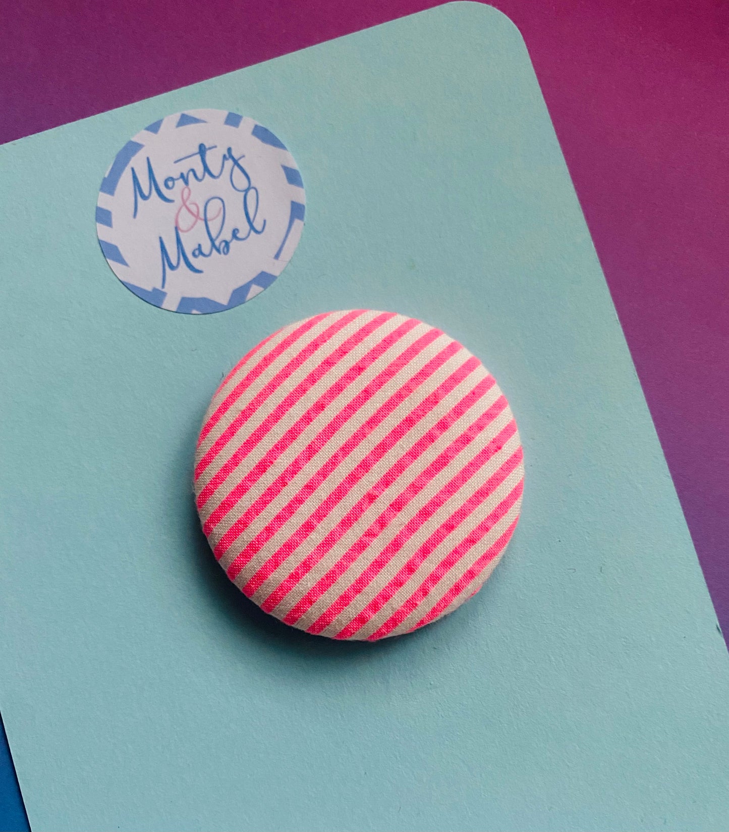 Sale: Boden Neon Stripes Large Bobble (Single)