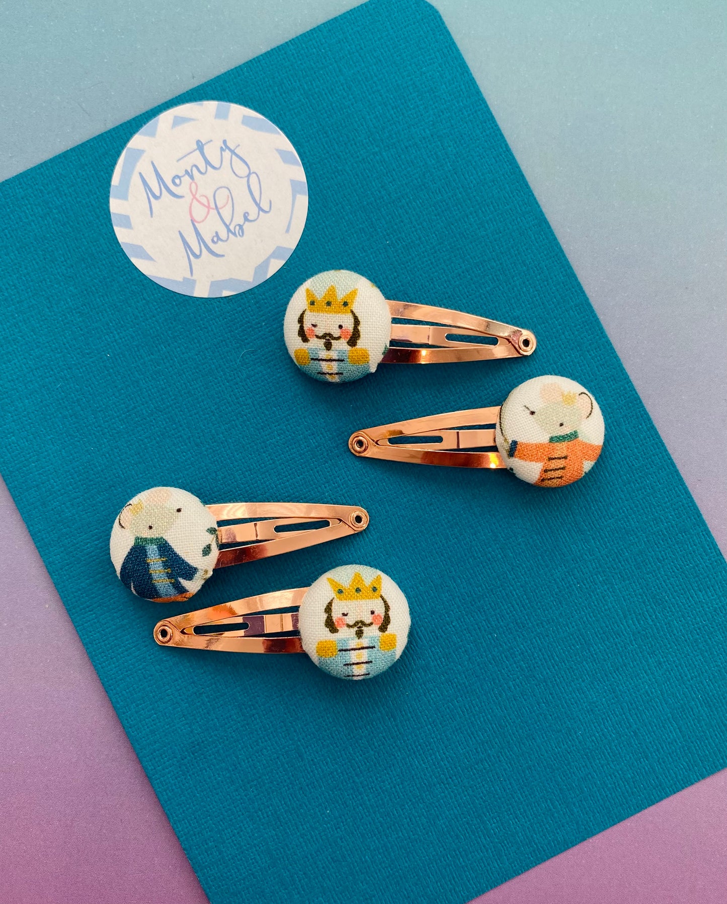 Sale: Nutcracker Tiny Clips (Pair)