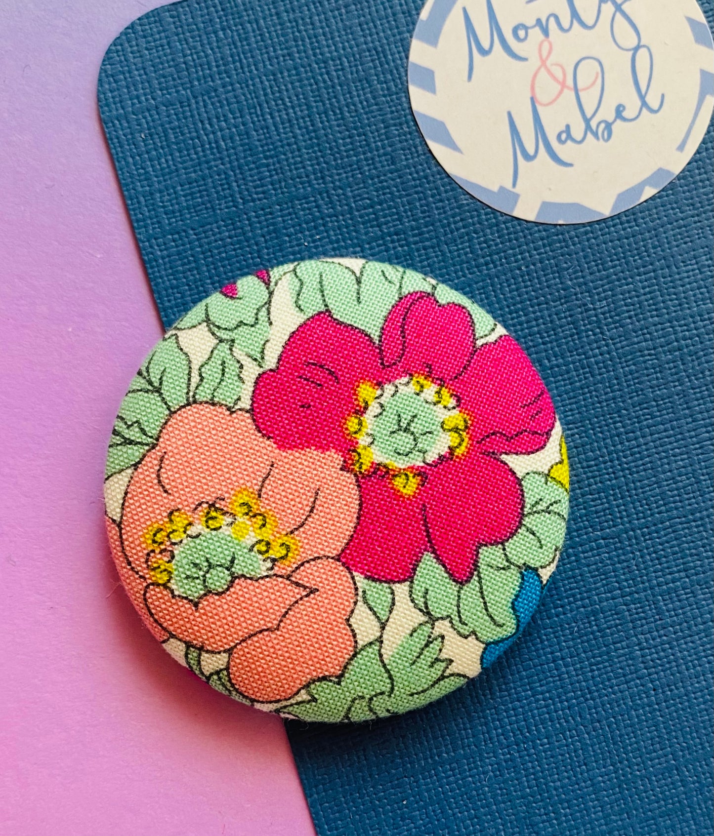 Sale: Liberty Floral Large Bobble (Single)
