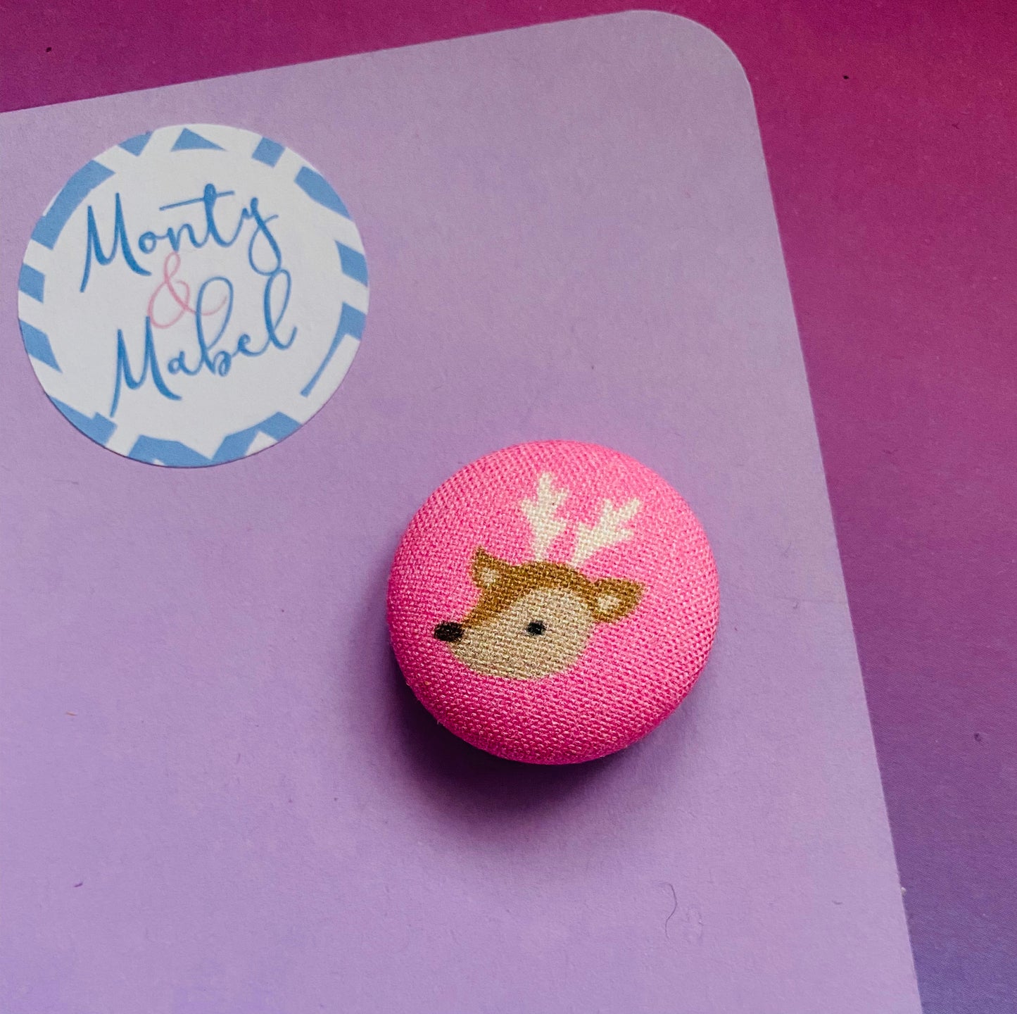 Sale: Pink Deer Small Bobble (Single)
