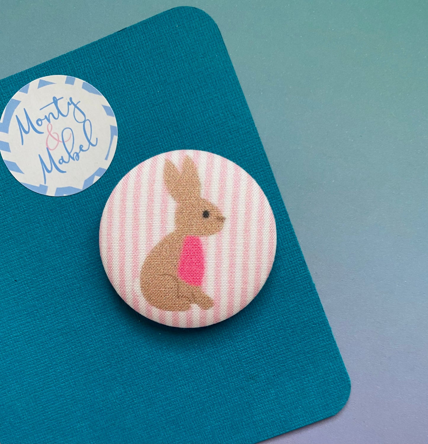 Sale: Pale Pink Bunny Large Bobble (Single)