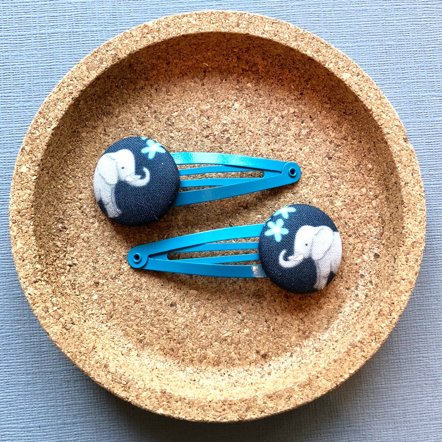 Little Elephants With Flowers