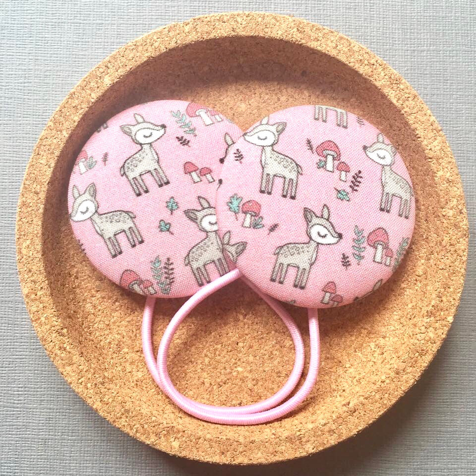 Pink Woodland Deer