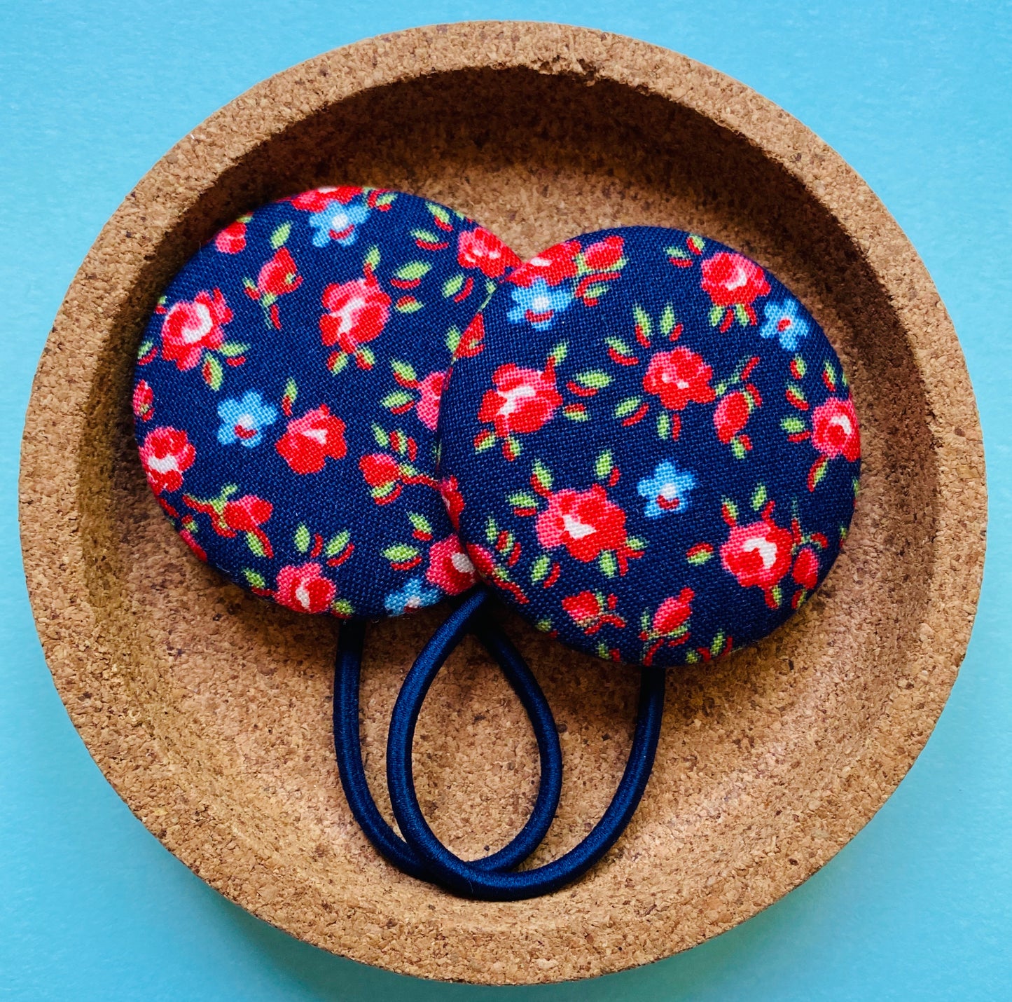 Small Navy Floral
