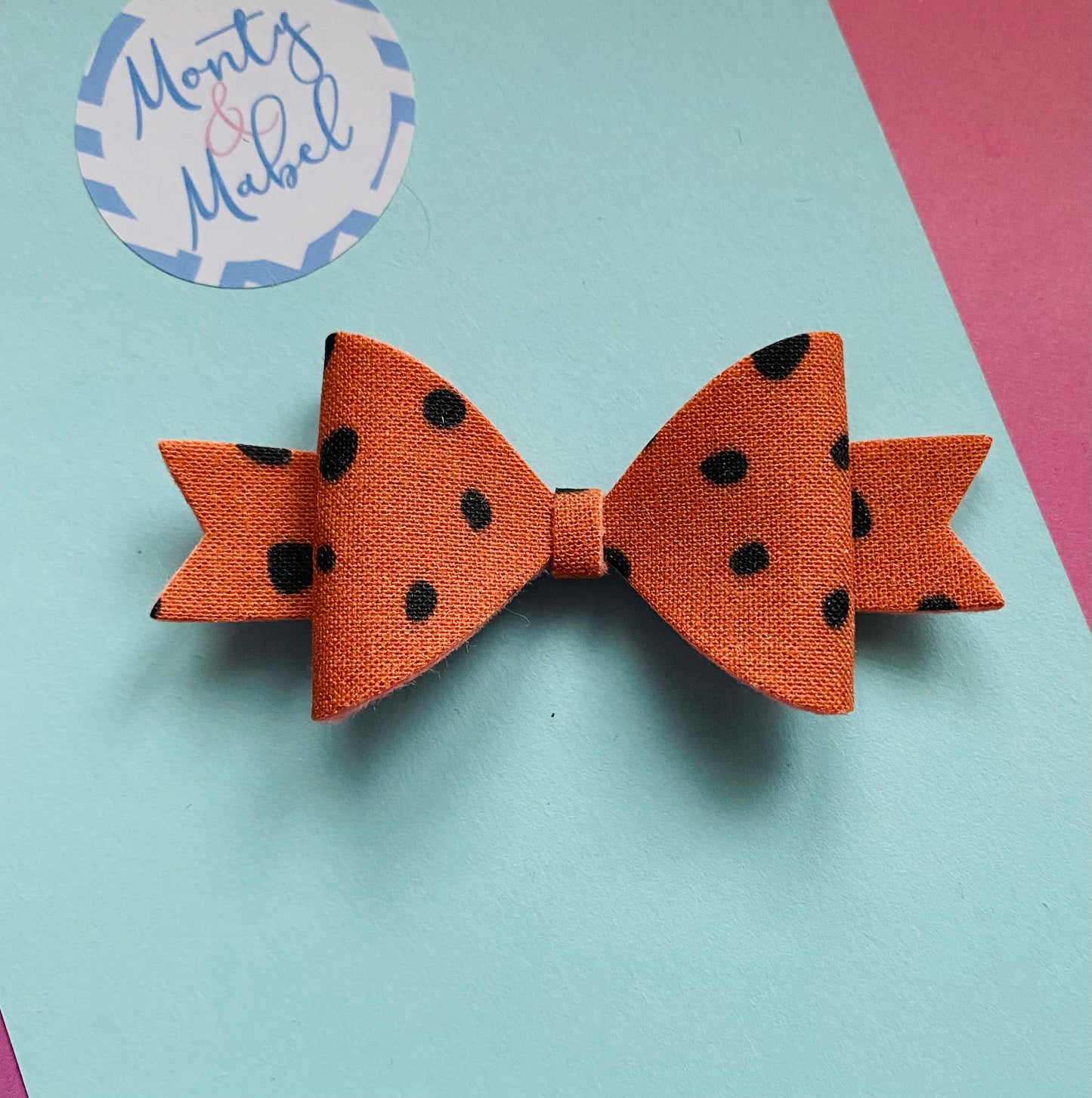 Sale: Animal Print Small Bow