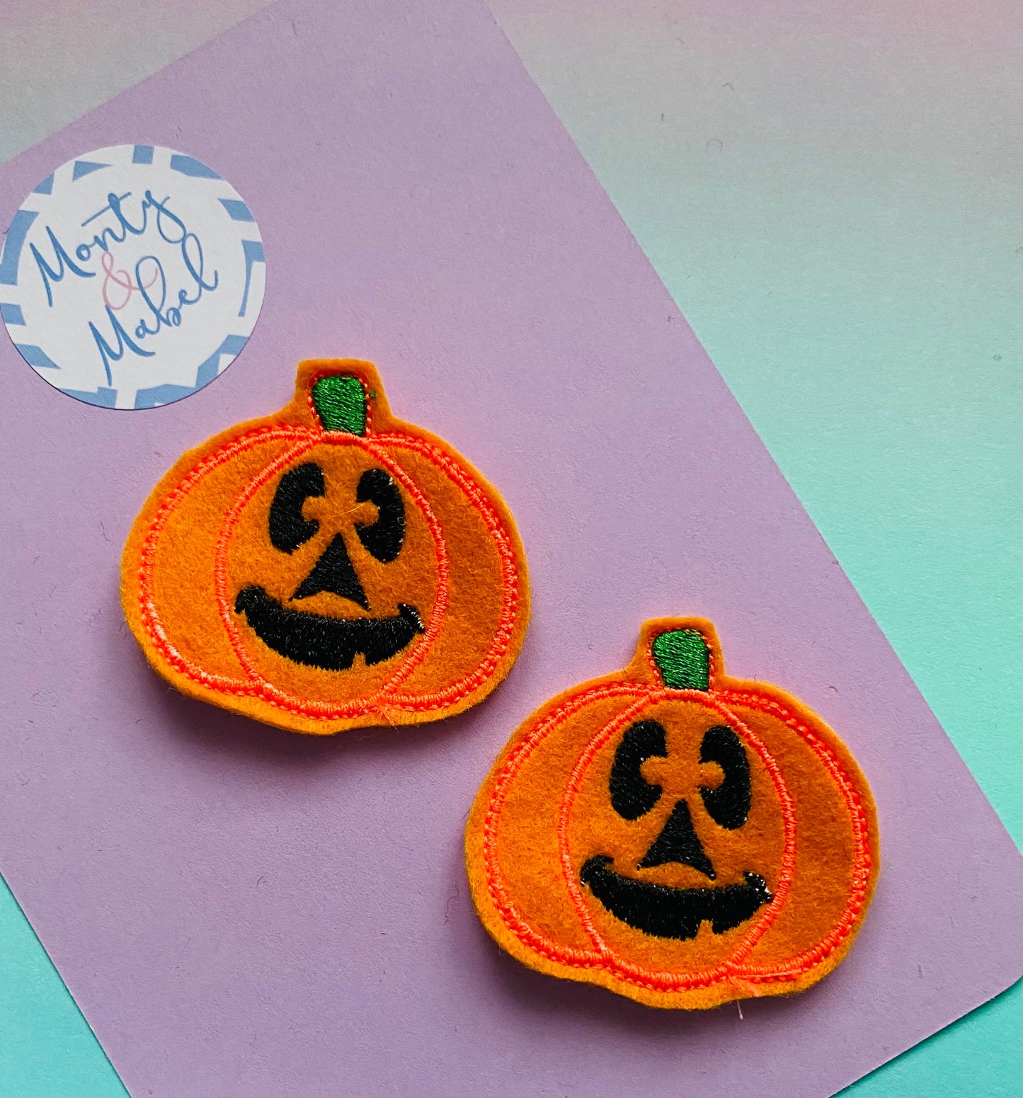 Sale: Large Pumpkin Feltie