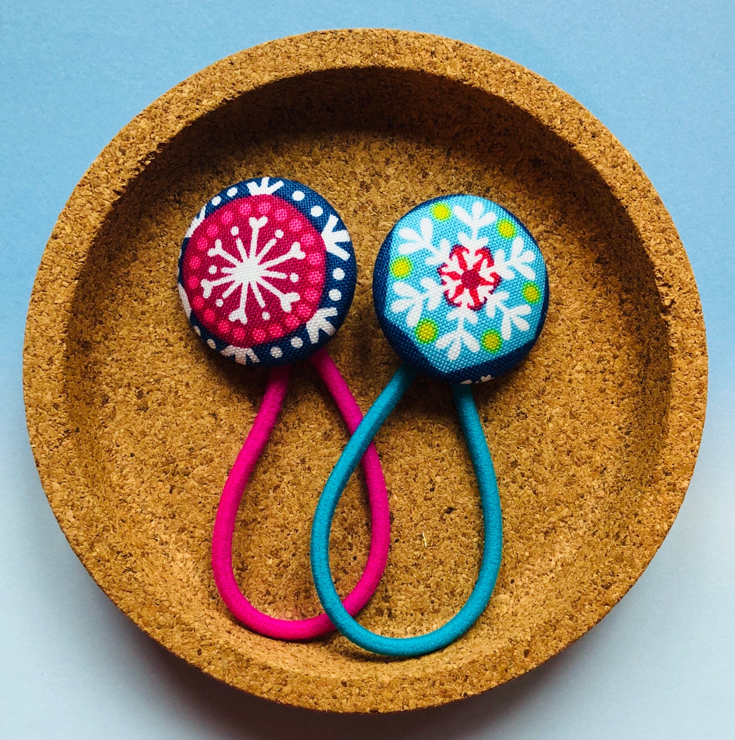 Bright Colourful Snowflakes