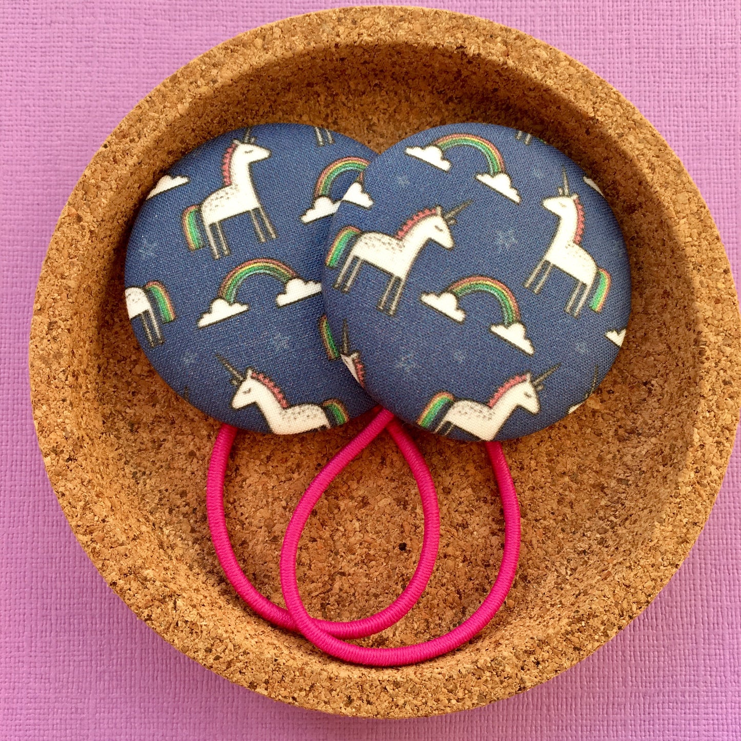Navy Unicorns & Rainbows