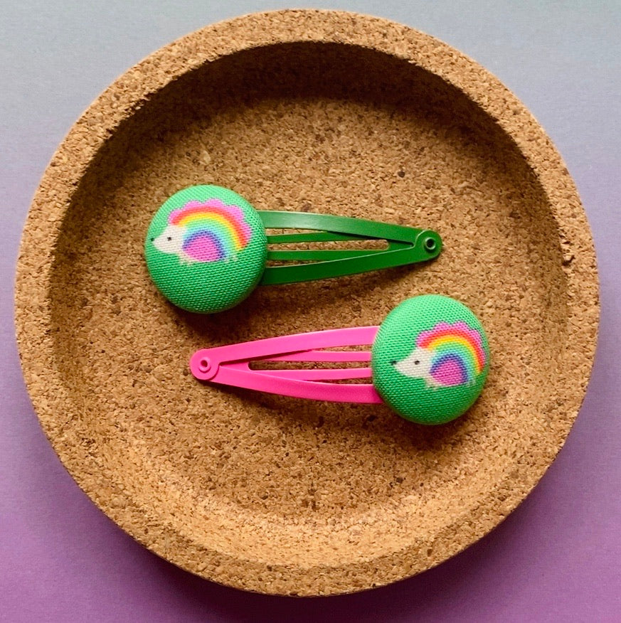Rainbow Hedgehog (Green)