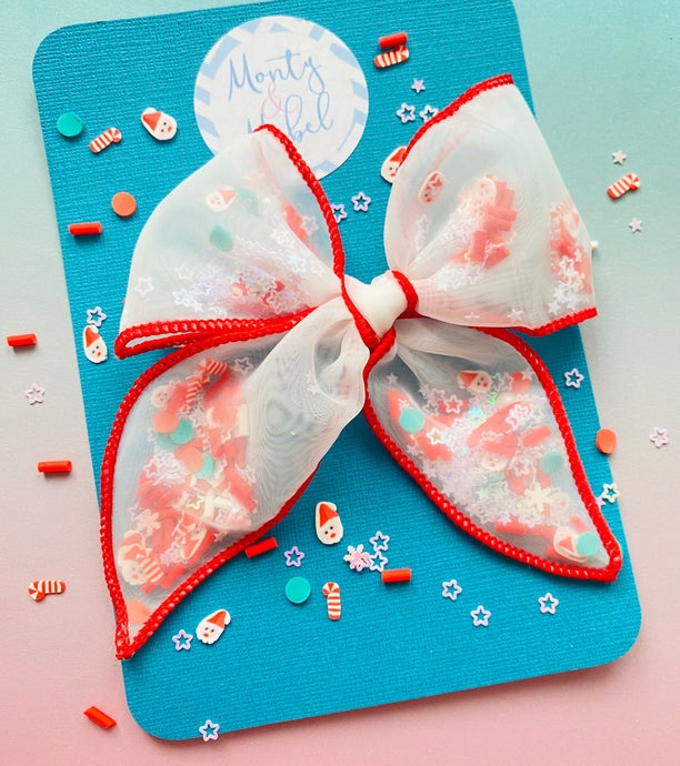 Father Christmas Celebration Mabel Bow
