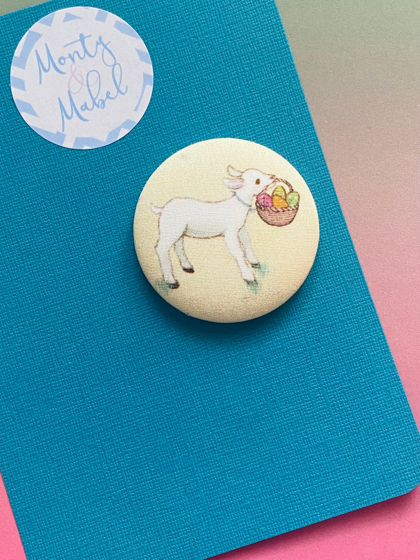 Sale: Belle & Boo Easter Lamb Large Bobble (Single)