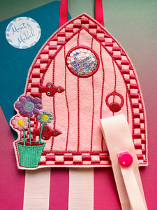 Sale: Fairy Door Holder (3 Hanging Ribbon)