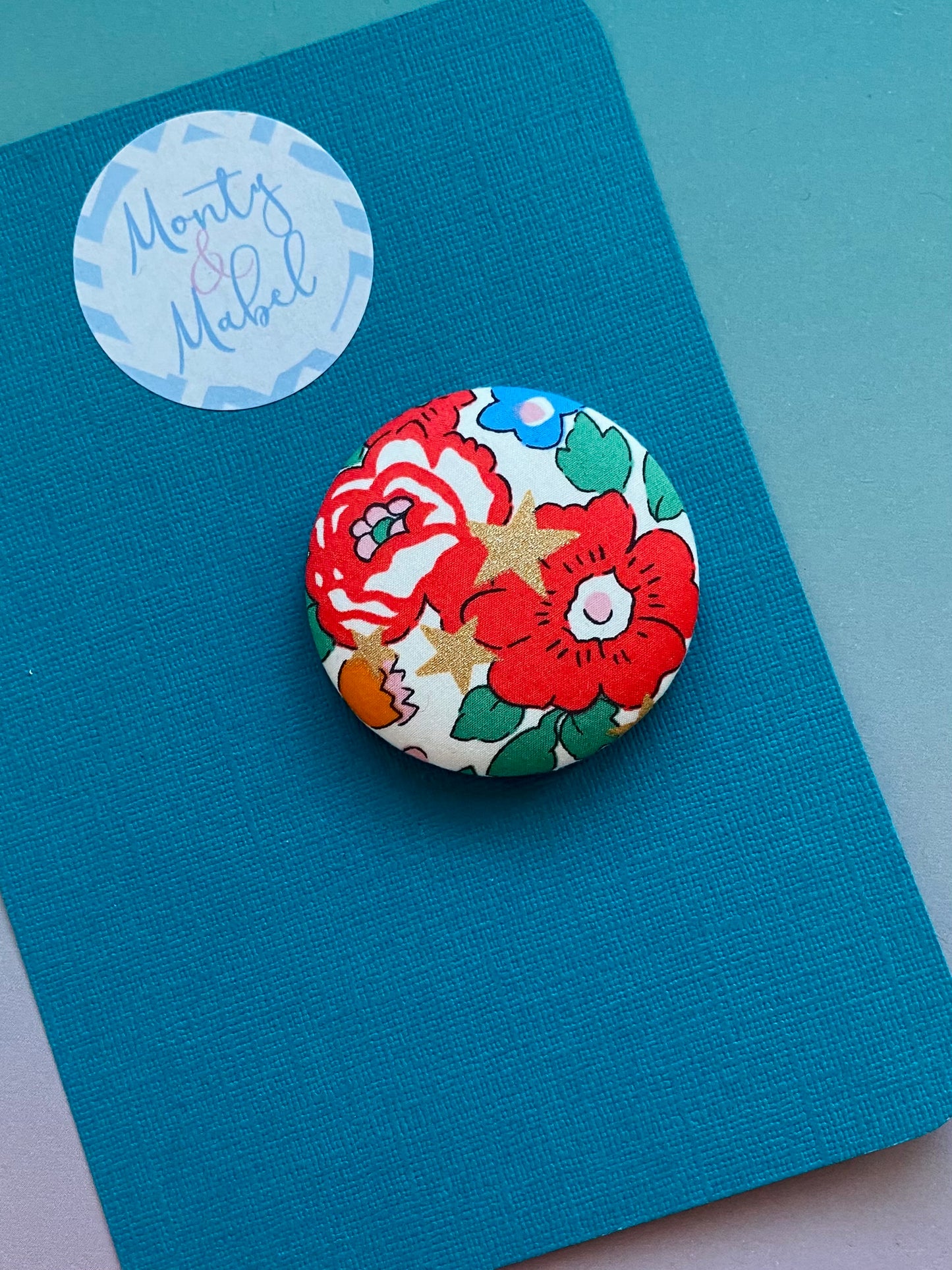 Sale: Liberty Floral Large Bobble (Single)