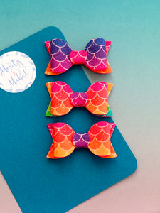 Sale: Mermaid Scales Small Bow