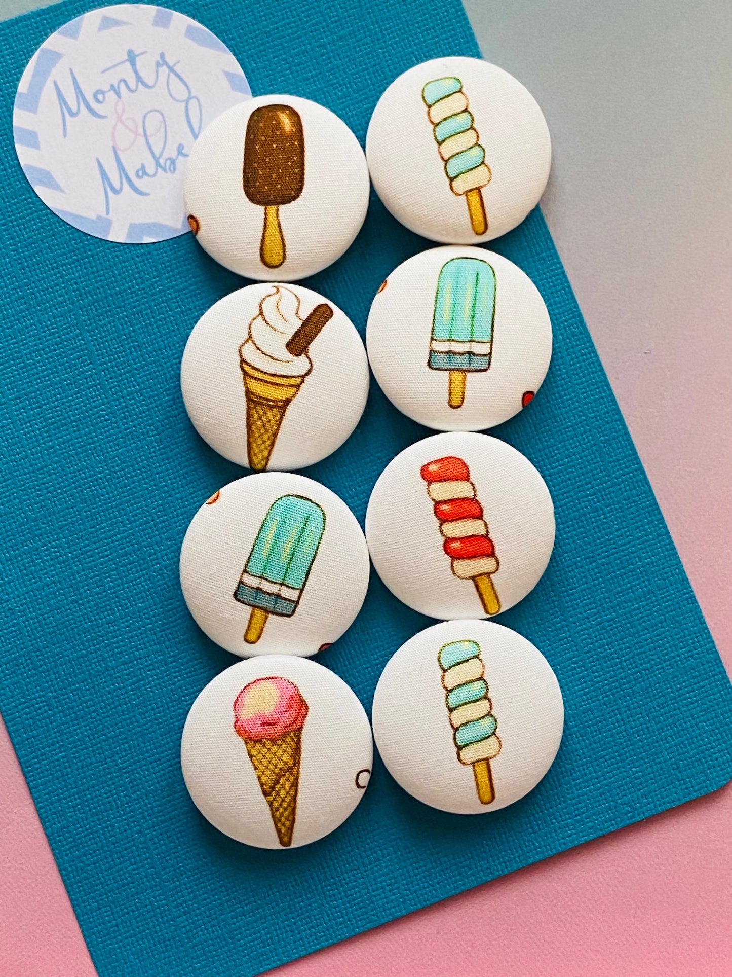 Sale: Belle & Boo Ice Creams & Lollies Small Bobbles (Pair)