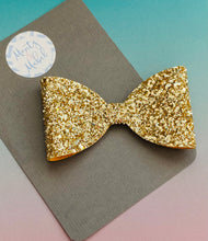 Sale: Gold Glitter Classic Bow