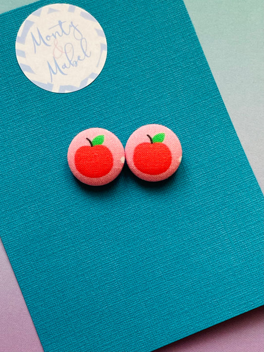 Sale: Apples Tiny Bobbles (Pair)