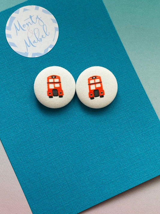 Sale: London Bus Small Bobbles (Pair)