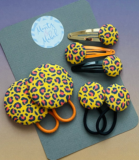 Yellow Leopard Print