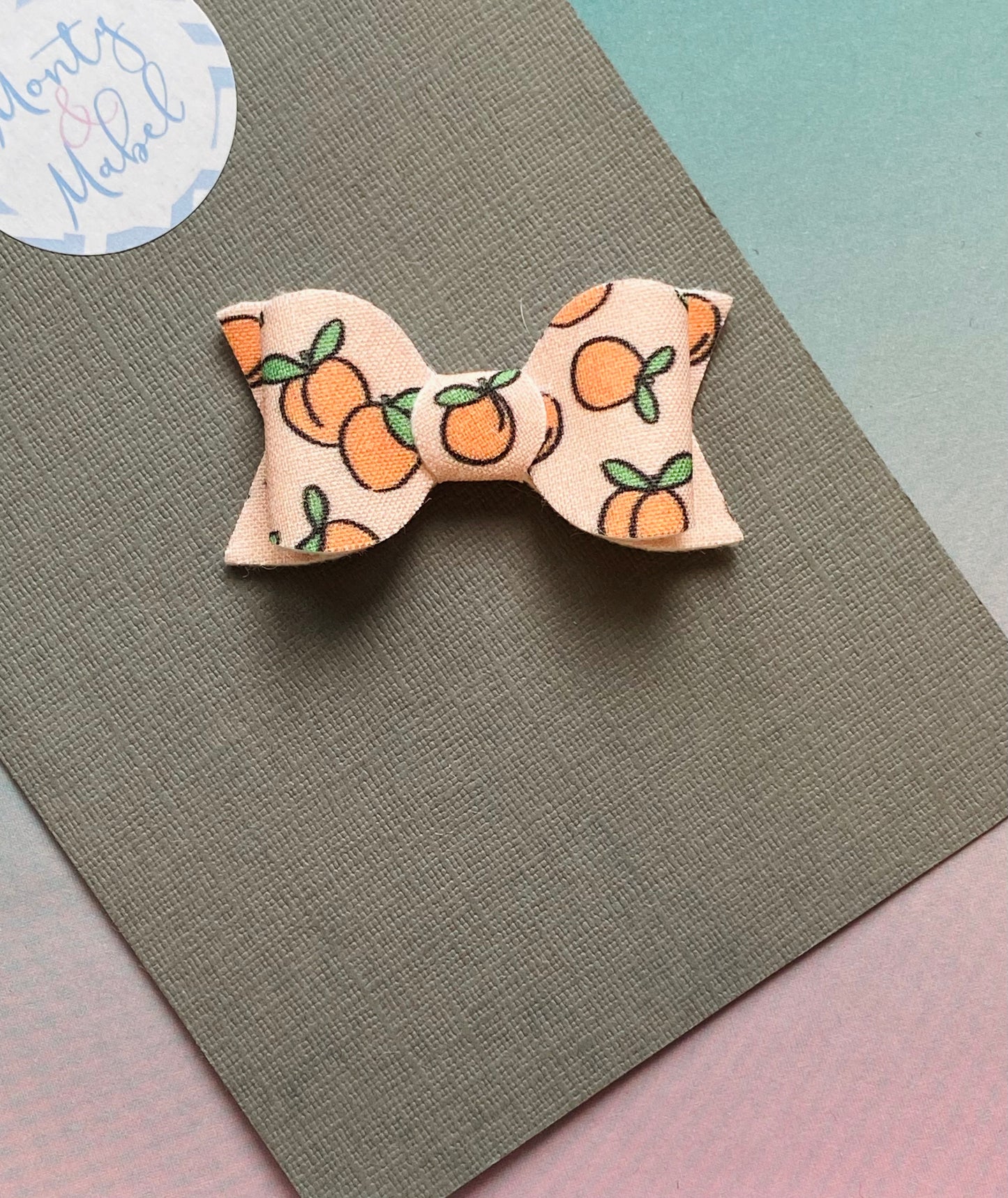 Sale: Peaches Small Bow