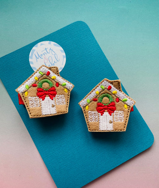 Gingerbread House Feltie