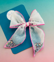 Sale: Purple Magic Large Celebration Bow Filled With Glitter