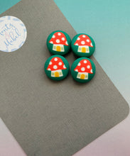 Sale: Toadstool Tiny Bobbles (Pair)