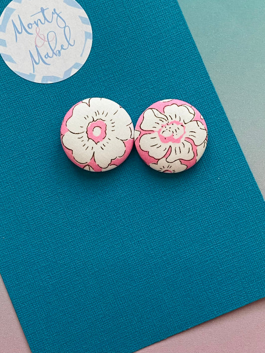 Sale: Liberty Floral Small Bobbles (Pair)