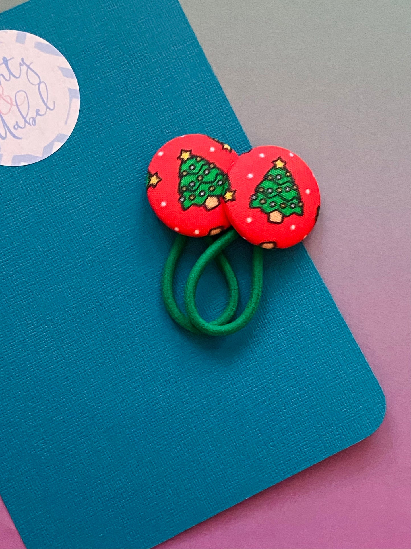 Cute Christmas Trees (Red)