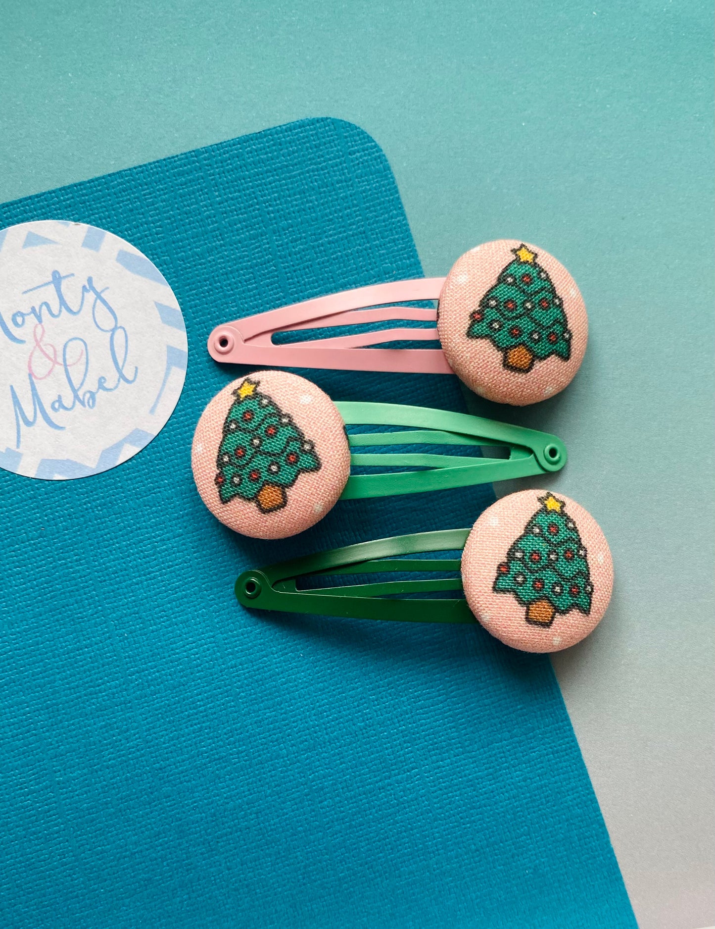 Cute Christmas Trees (Pink)