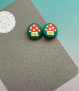 Sale: Toadstool Tiny Bobbles (Pair)