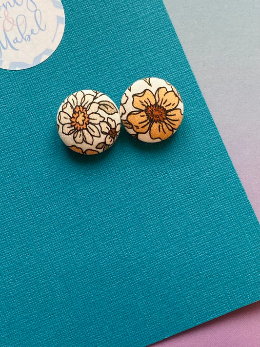 Sale: Floral Tiny Bobbles (Pair)