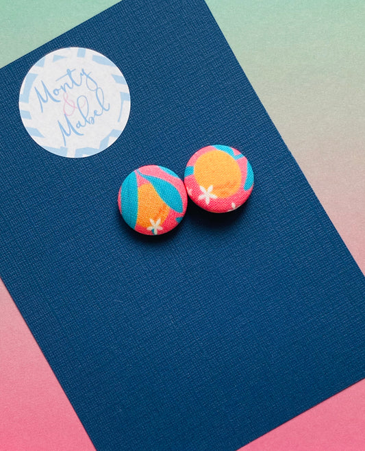 Sale: Orange Blossom Tiny Bobbles (Pair)