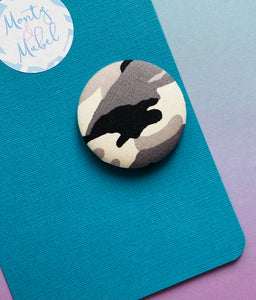Sale: Grey Camo Large Bobble (Single)