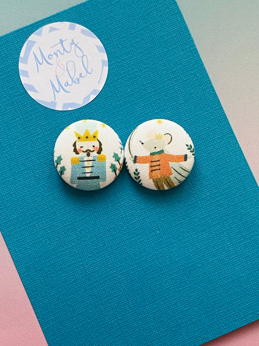 Sale: Nutcracker Small Bobbles (Pair)