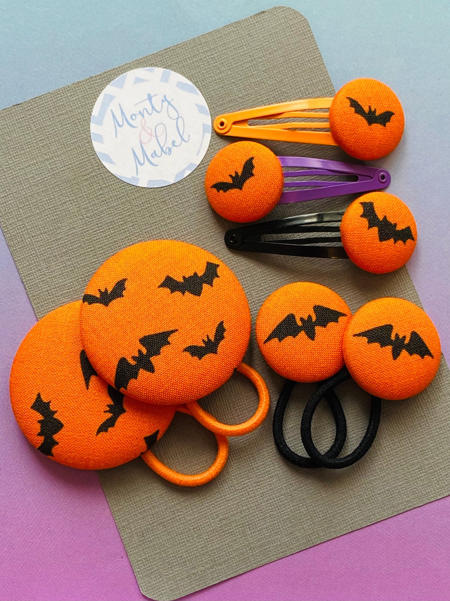 Bats on Orange