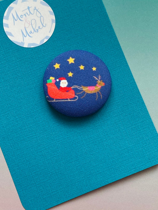 Sale: Santa & Sleigh Large Bobble (Single)