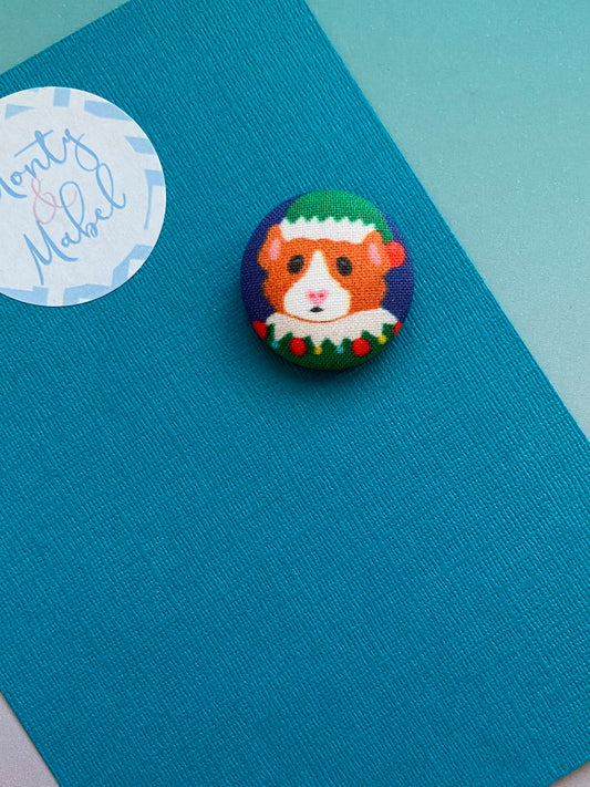 Sale: Navy Elf Guinea Pig Small Bobble (Single)